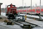 DB 362 791-6 abgestellt am Kieler Hbf. 10.02.2021