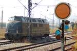 221 136-5 der EGP in Ulm Söflingen am 03.10.2007.