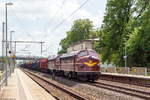 My 1151 (227 009-8) & My 1138 (227 004-9) CLR - Cargo Logistik Rail-Service GmbH mit einem Holzzug in Friesack und fuhren weiter in Richtung Wittenberge.