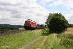 232 426-1 mit 49278 nach Nrnberg KIA-Autozug bei Brand bei Marktredwitz.