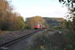 232 502-5 mit dem 51750 NN - LE bei der Durchfahrt in Reuth bei Erbendorf.