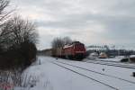 232 252-7 mit dem 45365 NNR - XTCH bei Schönfeld.