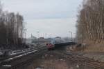 232 209-7 verlässt Marktredwitz mit dem EZ45362 Nürnberg - Cheb.