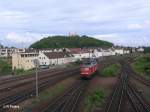 Noch ein Bild beim Umsetzten von 232 703-9 in Schwandorf.