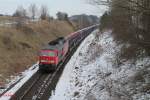 233 572-2 mit dem 47290 Peugeot-Citrn Autozug bei Seuen.