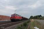 233 367-2 mit der 51643 bergabe Nrnberg - Marktredwitz bei der durchfahrt in Wiesau.