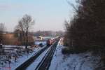 233 662-6 erreicht gleich Waldershof mit dem 51783 Zwickau - Nürnberg nach dem sie Marktredwitz hinter sich gelassen hat.