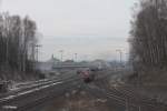 233 636-0 durchfährt Marktredwitz mit den EZ 51721 Nürnberg - Leipzig Engelsdorf Frankenwald Umleiter.