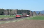 233 040-5 zieht zwischen Habnith und Neudes den 51612 Leipzig Engelsdorf - Nürnberg Frankenwald Umleiter.