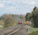 233 093 zieht bei Oberteich den 51717 Nürnberg - Seddin Frankenwald Umleiter.