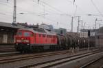 233 249-2 mit KeWa Zug in Stralsund am 18.07.2009