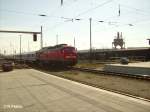 234 278-0 erreicht Frankfurt/Oder mit den den Berlin-Warzawa-Express.