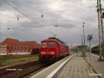 234 144-4 steht auf Gleis 5 mit dme EC44 nach Berlin bereit.