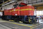 Am Tag der Schienen 21 September 2025 könnte Mann bei Rheincargo in Neuss am Kaiser eine netter Ausstellung von altere und ganz neue Loks der RhC beobachten. Eine davon ist 274 110/DH 107 der noch die alte Farben der Neusser Eisenbahn tragt. Am Tag der Schienen 21 September 2025 könnte Mann bei Rheincargo in Neuss am Kaiser eine netter Ausstellung von altere und ganz neue Loks der RhC beobachten. Eine davon ist 274 110/DH 107 der noch die alte Farben der Neusser Eisenbahn tragt.