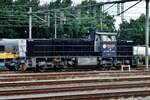 Train Services TS-108 steht am 29 Juni 2016 abgestellt in Roosendal. Kurz nach dieser Aiufnahme ging TS in die Pleite.