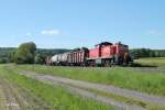 Nachschuss mit 294 695-2 bei Oberteich .05.06.13