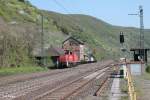 294 872 Lz auf dem Weg nach Koblenz in Kaub.