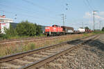 294 787-7 zieht eine kurze Übergabe durch Nürnberg Hohe Marter. 31.08.24