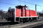 360 201-8 in Ulm am 02.03.1997.