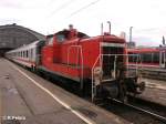 362 378-2 hat ein IC in den Leipziger HBF.