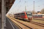 642 015-1 kam als RB35 (RB 27887) mit einem weiterin 642er aus Braunschweig nach Stendal.