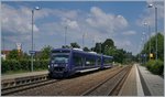 Zwei VT 650 als BOB Regionalzug nach Friedrichshafen beim Halt in Meckenbeurren.