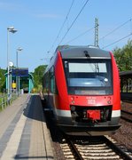 RBSH 648 344/844 eingesetzt im Pendelverkehr Flensburg-Schleswig-Flensburg, Grund dafür waren Baurbeiten.