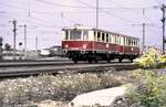VT 70.9 (135 069) bei der Parade 150 Jahre Deutsche Eisenbahn in Nürnberg-Langwasser am 14.09.1985.