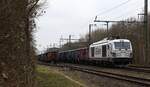 Der Zug wird im Hauptgleis  geparkt  Jübek 25.03.2025 d