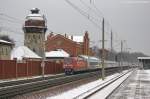 101 001-6  rotary.de  mit dem IC 144 von Berlin Ostbahnhof nach Amsterdam Centraal in Rathenow.