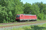 187 141-7 ist am 17.05.2024  Solo  unterwegs! Tostedt - Dreihausen, 17.05.2024.