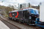 Die an die HELROM GmbH (Frankfurt am Main) vermietete Siemens Vectron MS 5370 071-0   PAUL  / 6193 240 (91 51 5370 071-0 PL-ID) der CARGOUNIT Sp.