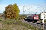 101 035-4 mit IC bei Hinterdenkental am 17.10.2012.