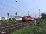 111 226-7 durchfhrt Obertraubling mit den RE4250 Nrnberg HBF .