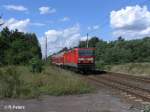 143 576-7 zieht den RB11 Cottbus beim ex HP Vogelsang.