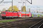 DB 112 147 treft am 28 April 2016 in Elmshorn ein.