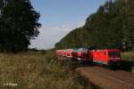 114 008 schiebt den RE1 nach Erkna RE 18174 bei Jacobsdorf(Mark) 06.10.11