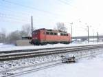 140 569-5 beim Umsetzen in Regensburg Ost 30.12.10