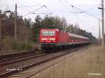 143 576-7 zieht beim ex HP Vogelsang den RB11 Cottbus.