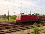 143 333-3 verlsst Eisenhttenstadt mit dne RB11 Cottbus.