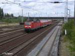 143 576-7 verlsst eisenhttenstadt mit ein RB11 Cottbus.