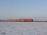 143 658-3 erreicht gleich Schkeuditz West mit der S10 Leipzig HBf.