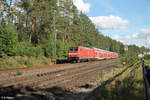 146 232-4 durch eilt Ochenbruck mit dem RE50 München - Nürnberg.