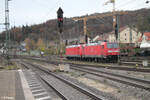 Nachschuss auf 146 241-5 und 146 xxx in Treuchtlingen.