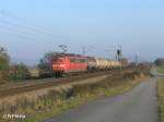 151 129-4 beim langsamen ran rollen an ein Rotes signal bei Plling.