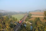 151 016-3 zieht den GB 43989 nach Ingolstadt bei Dollnstein.