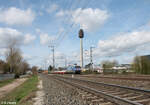 152 138-4  TFG Albertros Express  mit Containerzug in Nürnberg Hohe Marter. 25.03.24