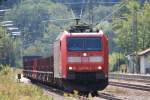 185 158-3 beim durchfahren des Bahnhofs von Assling in Richtung Mnchen am 20.