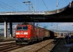 DB/SBB: Güterzug mit 185 094-0 bei Zürich Altstetten am 27.