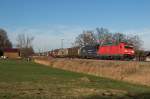 185 394-4 und 1116 126  Licht ins Dunkel  am 5.